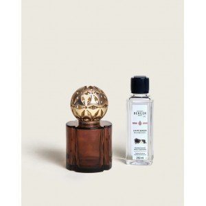 Cofre lámpara Berger Pomelis Chocolat 004864